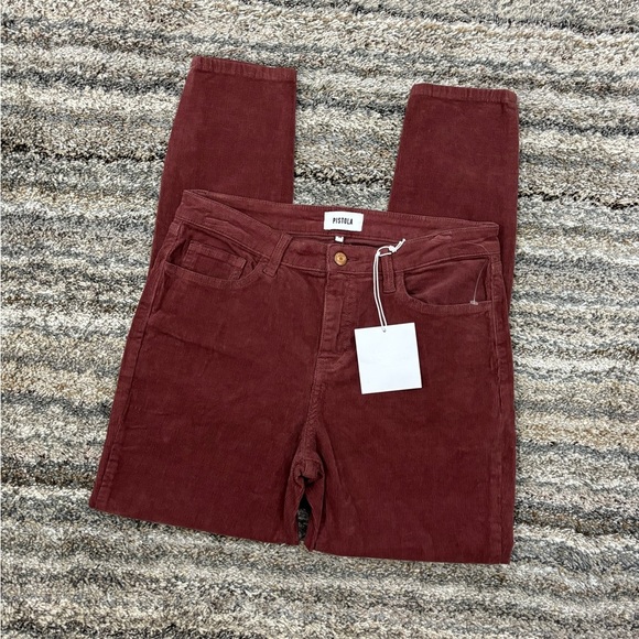 Pistola Corduroy Mid Rise Skinny Jeans Sz 28 NWT | Pistola Corduroy Skinny Jeans - Picture 2 of 13